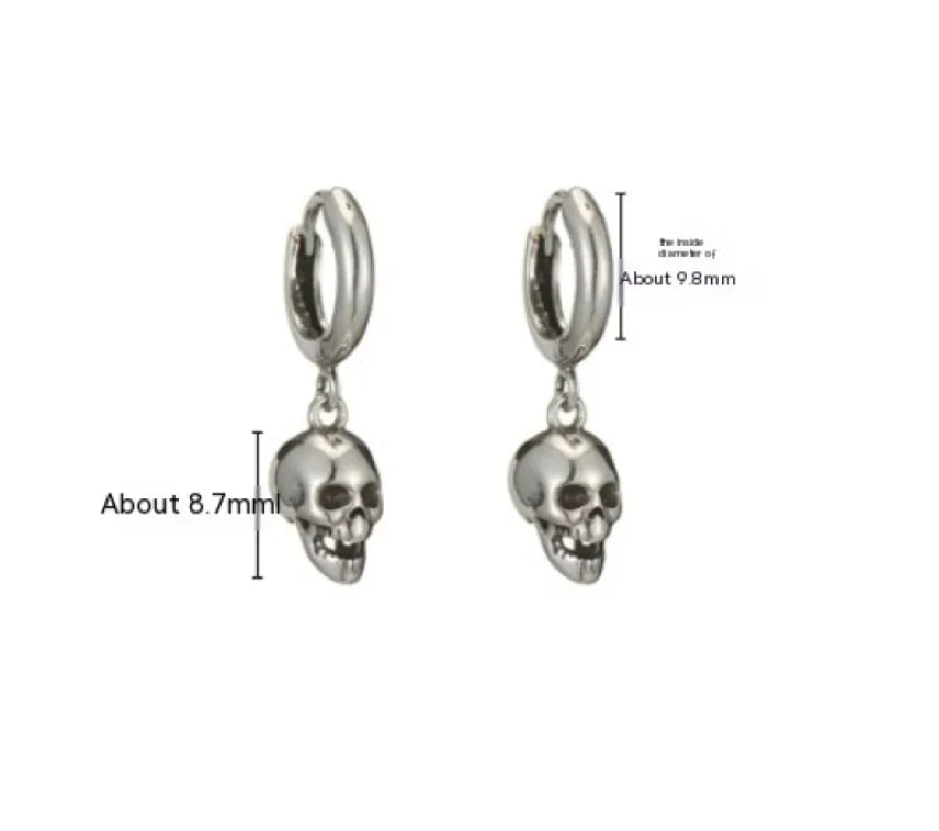 European And American Skull Earrings KK Labib