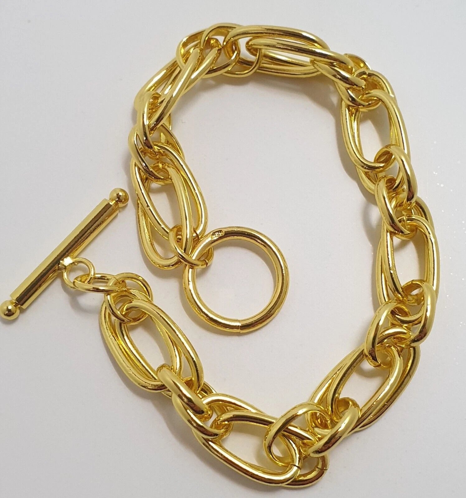 Chunky Oval Link Chain Bracelet KK Labib