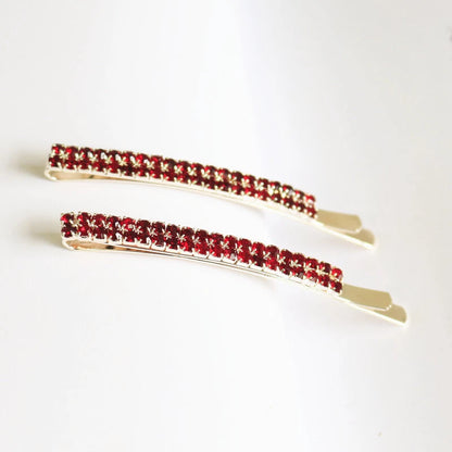 Barrette Fashion Girl Crystal Swan Hair Clip