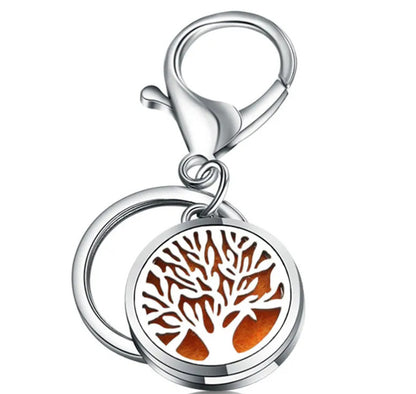 Perfume Oil Diffuser Locket Keychain