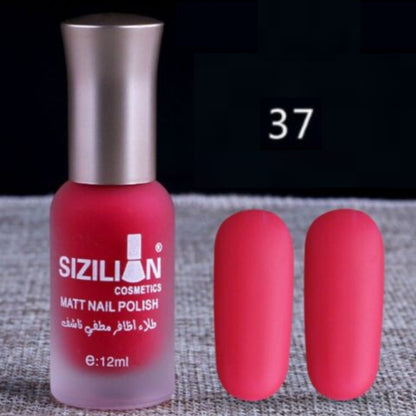 Super Shine Matte Dull Nail Polish Fast Dry Soak Off Nail Art Nail Gel Polish UK