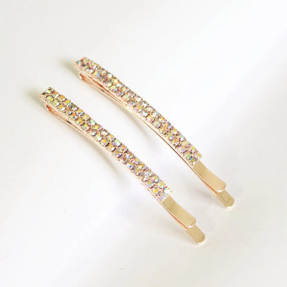 Barrette Fashion Girl Crystal Swan Hair Clip