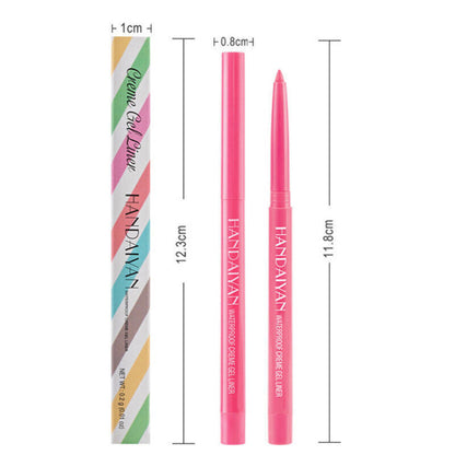 Waterproof Matte Liquid Eyeliner 20 Colors Pen Long Lasting Eye Makeup HANDAIYAN