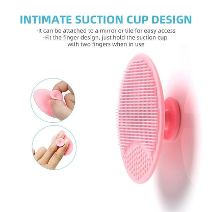 3 Pack Silicone Face Scrubber Massager Brush. KK Labib
