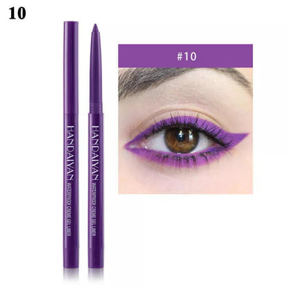 Waterproof Matte Liquid Eyeliner 20 Colors Pen Long Lasting Eye Makeup HANDAIYAN