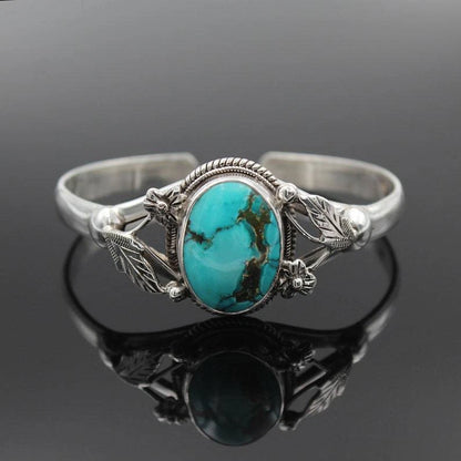 Turquoise Retro Open Cuff Antique Bracelet