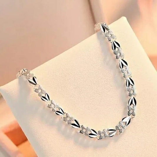 Lucky Clover Heart Bracelet. KK Labib