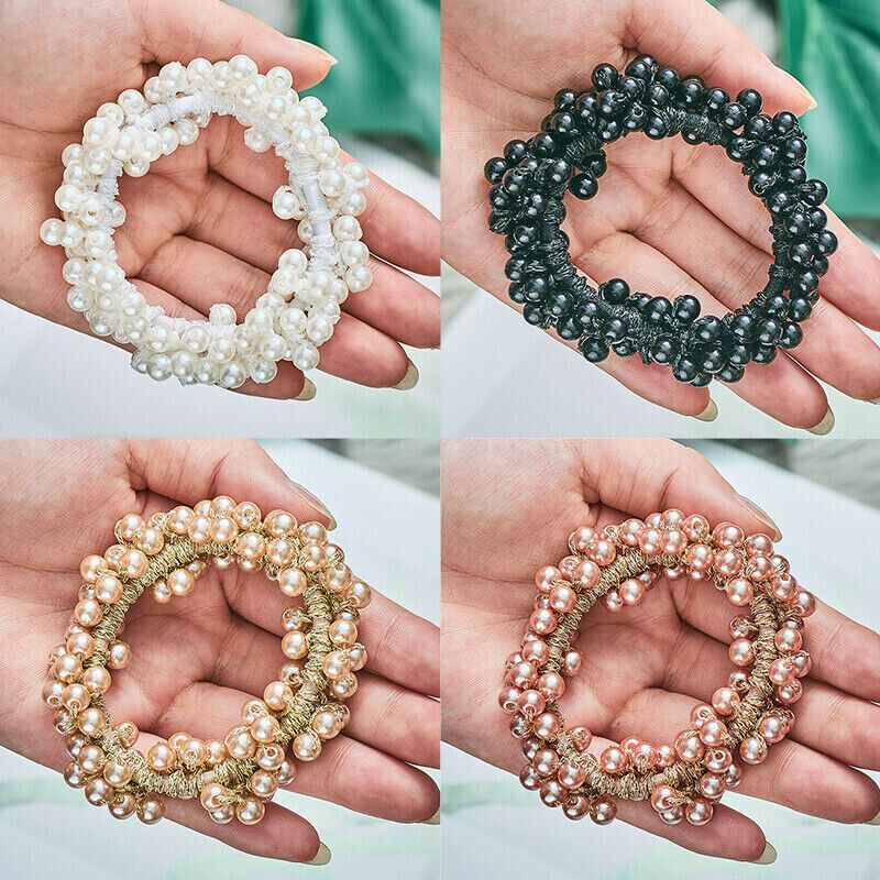 Elastic Pearl Headdress Hair Band