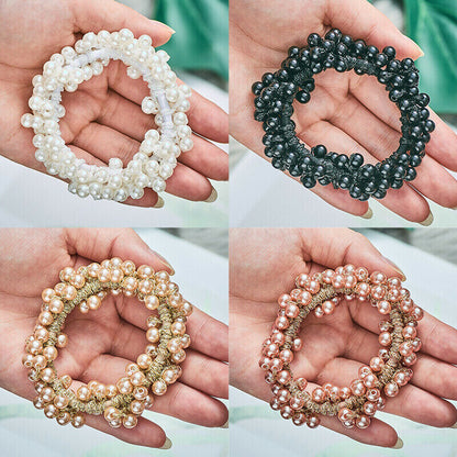 Elastic Pearl Headdress Hair Band