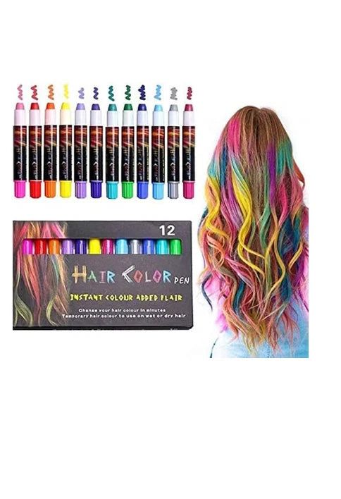 Temporary Hair Chalks Colour Washable Pen