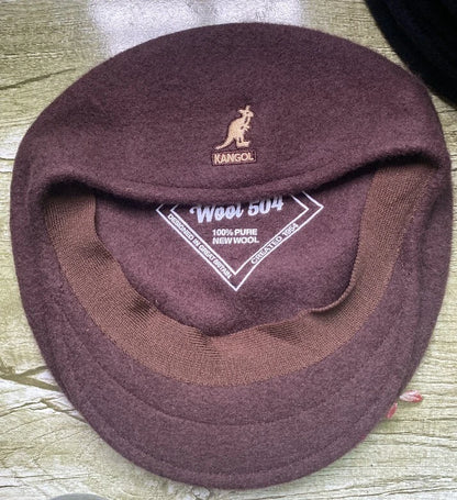 Kangol Woolen And Mesh Beret Artist Caps