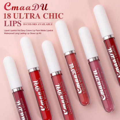 18-Color Cmaa D Lip Gloss KK Labib