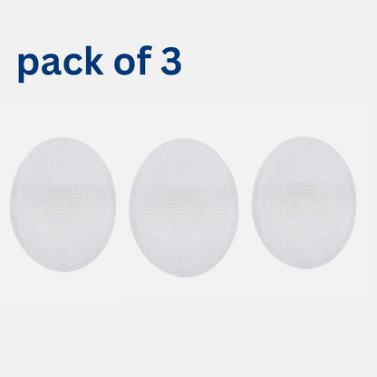 3 Pack Silicone Face Scrubber Massager Brush. KK Labib