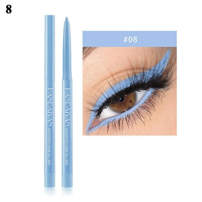 Waterproof Matte Liquid Eyeliner 20 Colors Pen Long Lasting Eye Makeup HANDAIYAN