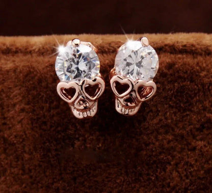 Ghost Head Stud Earrings KK Labib