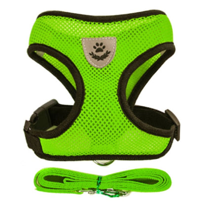 Pet Cat Dog Harness Vest Walking Lead Leash for Cat Puppy Dogs Collar Adjustable