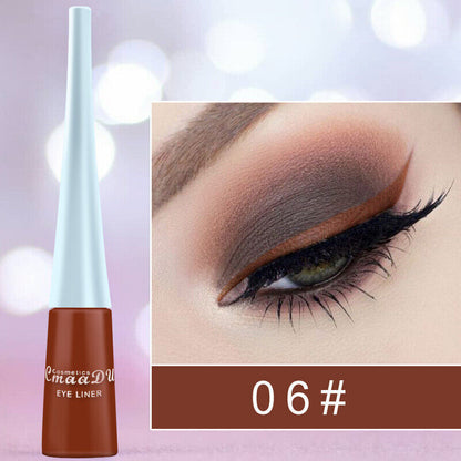 Waterproof Liquid Eyeliner Beauty Matte Glitter Pen Pencil Makeup 33 Colors UK