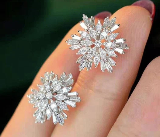 Korean Flower Earrings KK Labib
