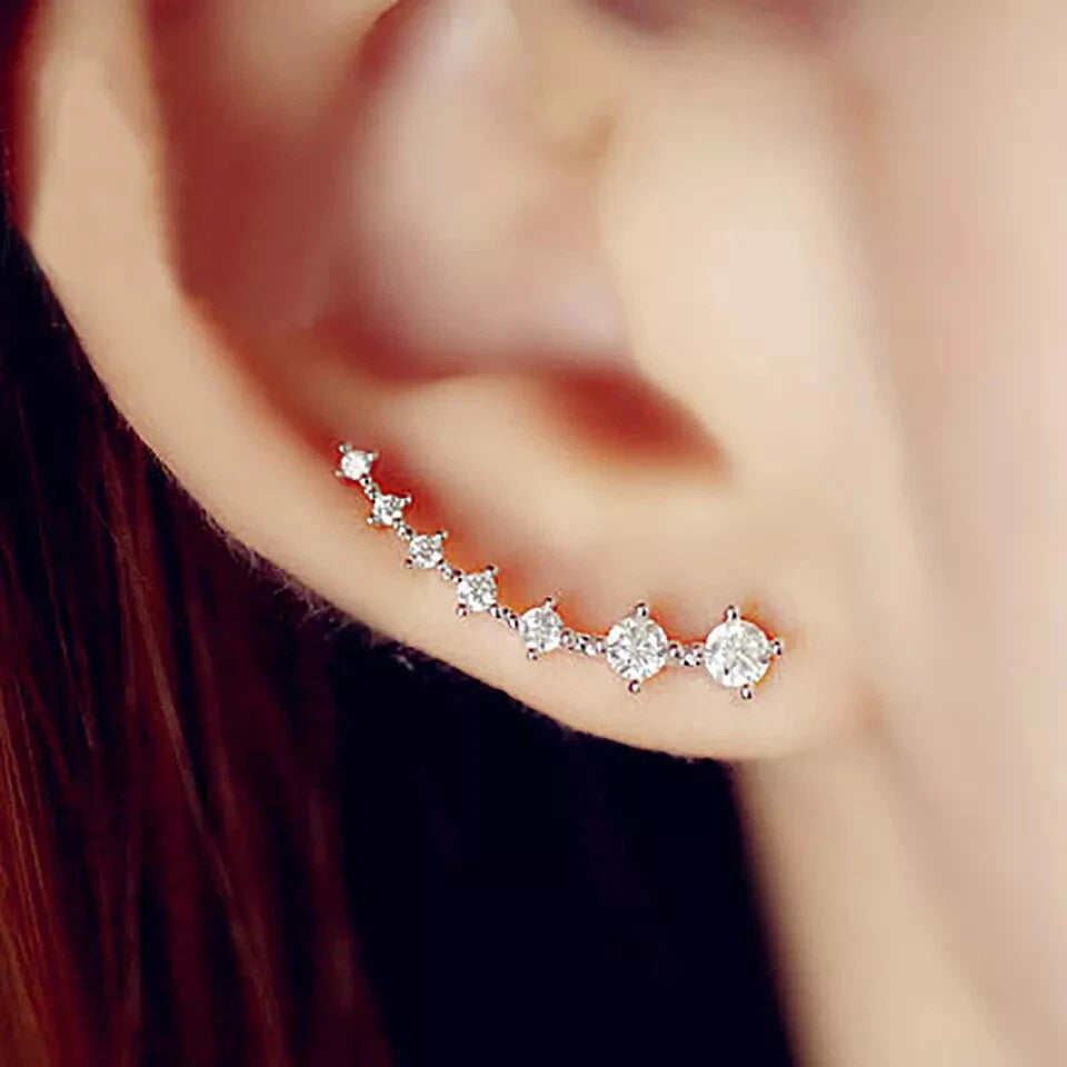 Gypsophila Big Dipper Stud Earrings KK Labib