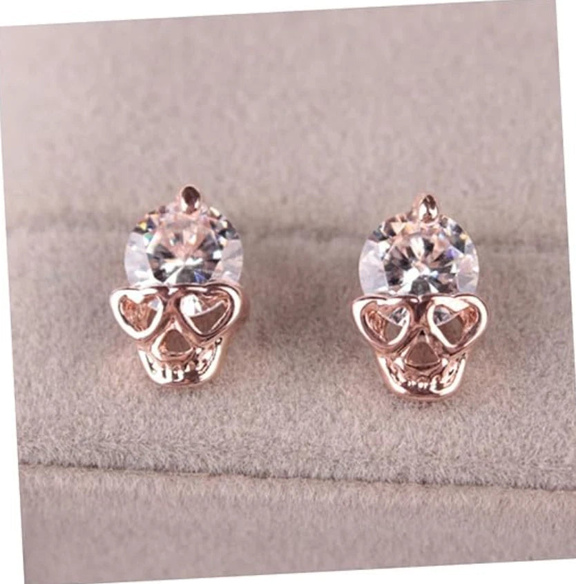 Ghost Head Stud Earrings KK Labib