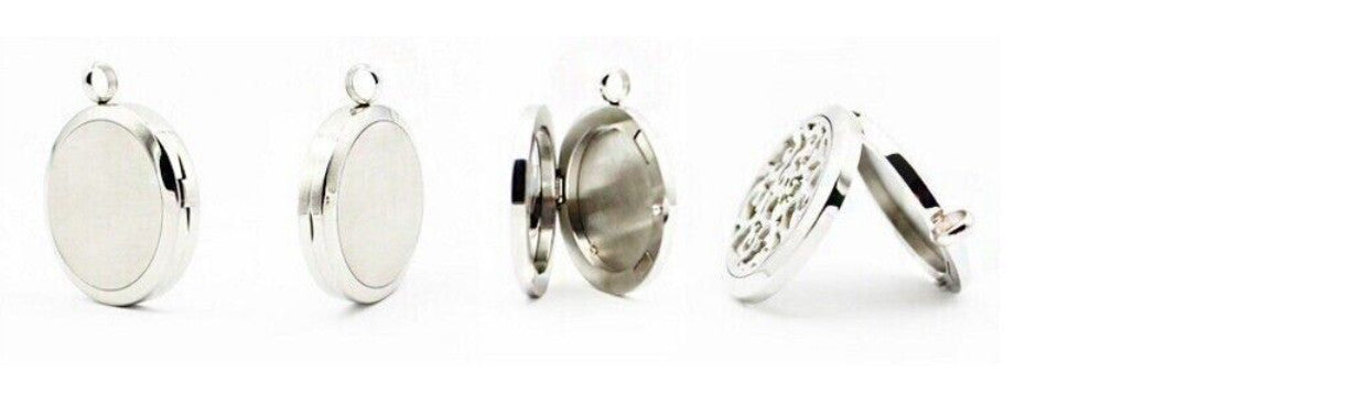 Perfume Oil Diffuser Locket Keychain