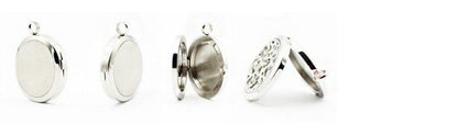 Perfume Oil Diffuser Locket Keychain