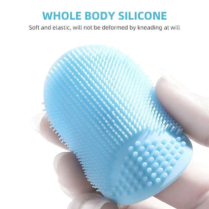 3 Pack Silicone Face Scrubber Massager Brush. KK Labib