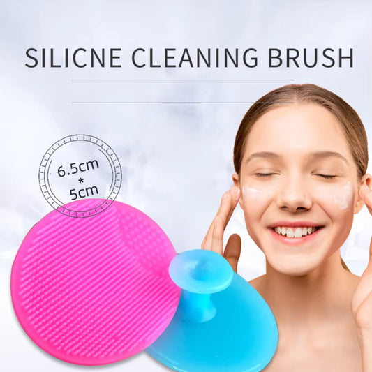 3 Facial Cleansing Silicone Scrubber Set