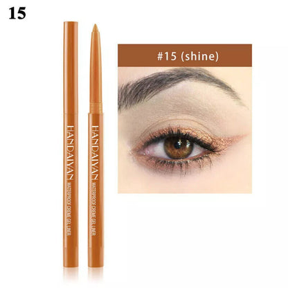 Waterproof Matte Liquid Eyeliner 20 Colors Pen Long Lasting Eye Makeup HANDAIYAN