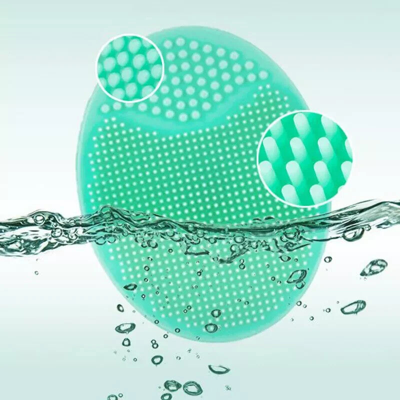 3 Facial Cleansing Silicone Scrubber Set