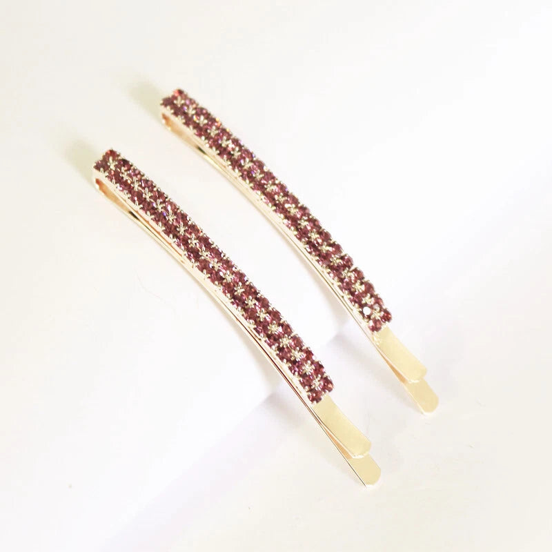 Barrette Fashion Girl Crystal Swan Hair Clip