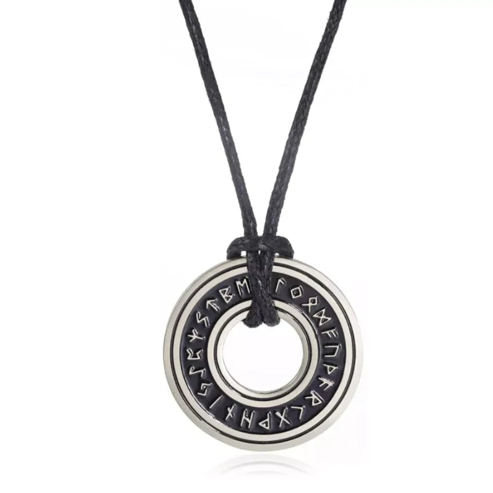 Viking Rune Circle Pendant KK Labib