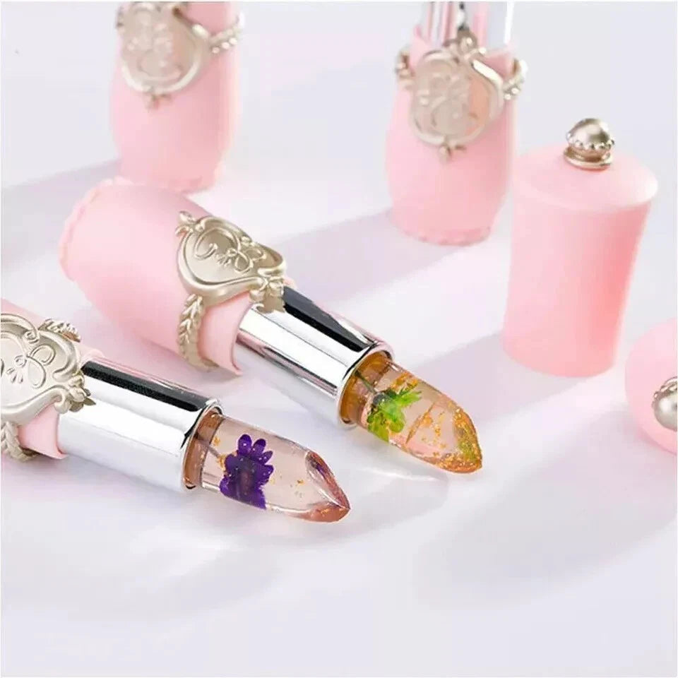 Transparent Flower Lipstick KK Labib