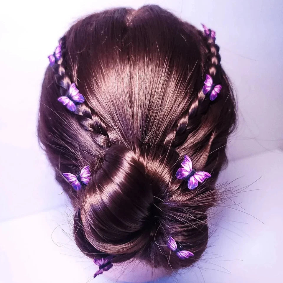 Butterfly Barrette Hair Clip