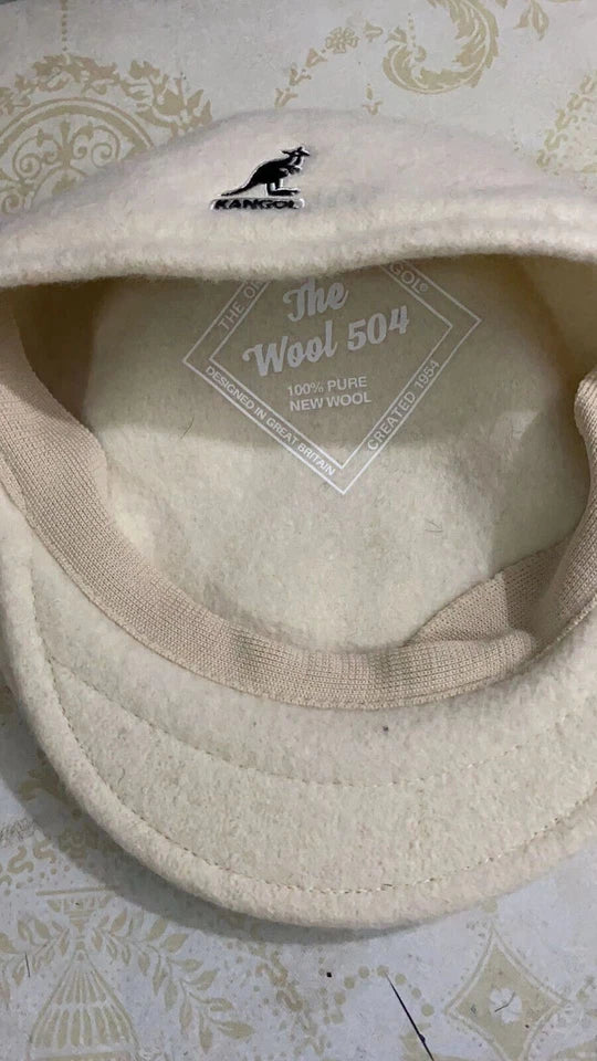 Kangol Woolen And Mesh Beret Artist Caps