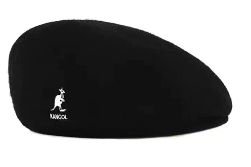 Kangooll Woolen Beret Hat Winter Wool Warm Flat Artist Caps Casual Men Women UK