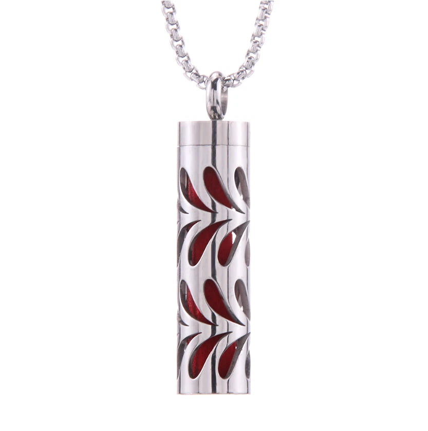 Aromatherapy Pendant with Round Box Chain KK Labib