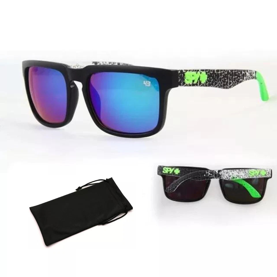 Spy Plus Polarized Sunglasses with Soft Pouch