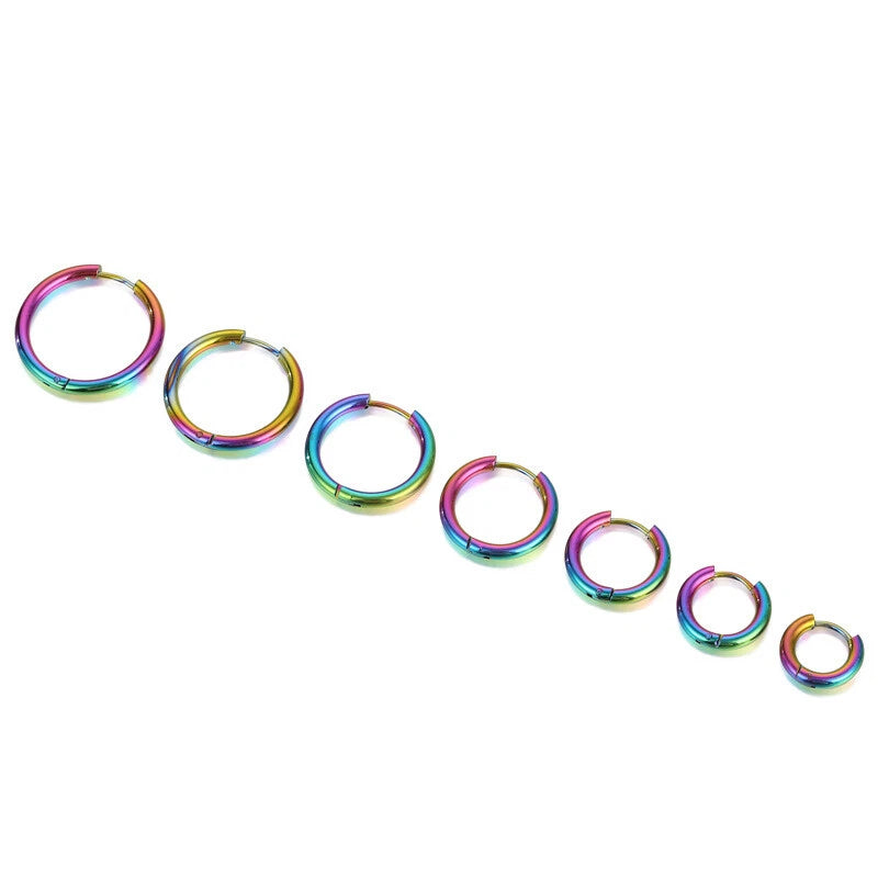 Surgical Stainless Steel Hoop Earring