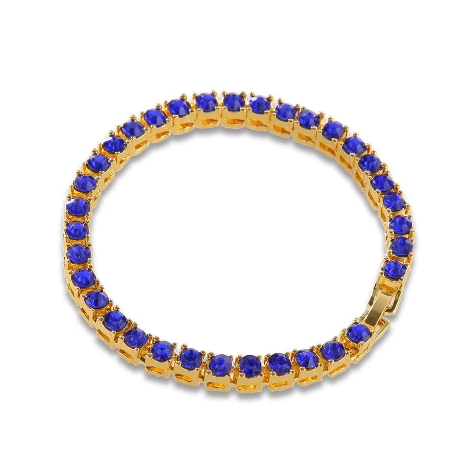 Single Row Rhinestone Bracelet KK Labib