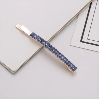 Color Clip Rhinestone Hairpin Crystal