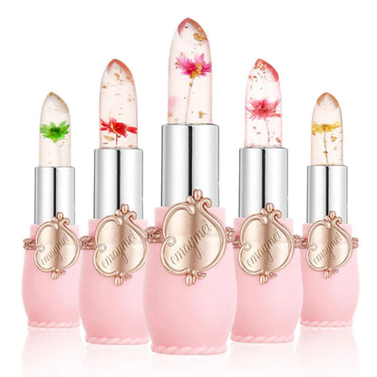 Transparent Flower Lipstick KK Labib