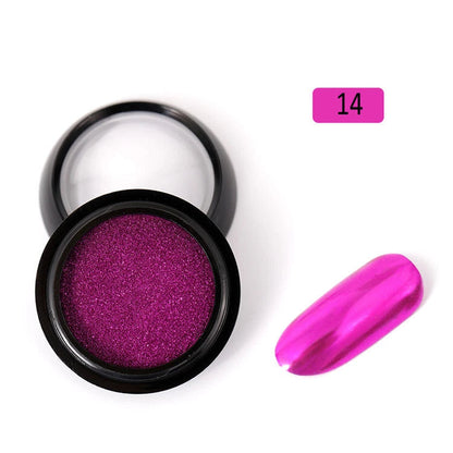 Mirror Nail Art Glitter Powder KK Labib