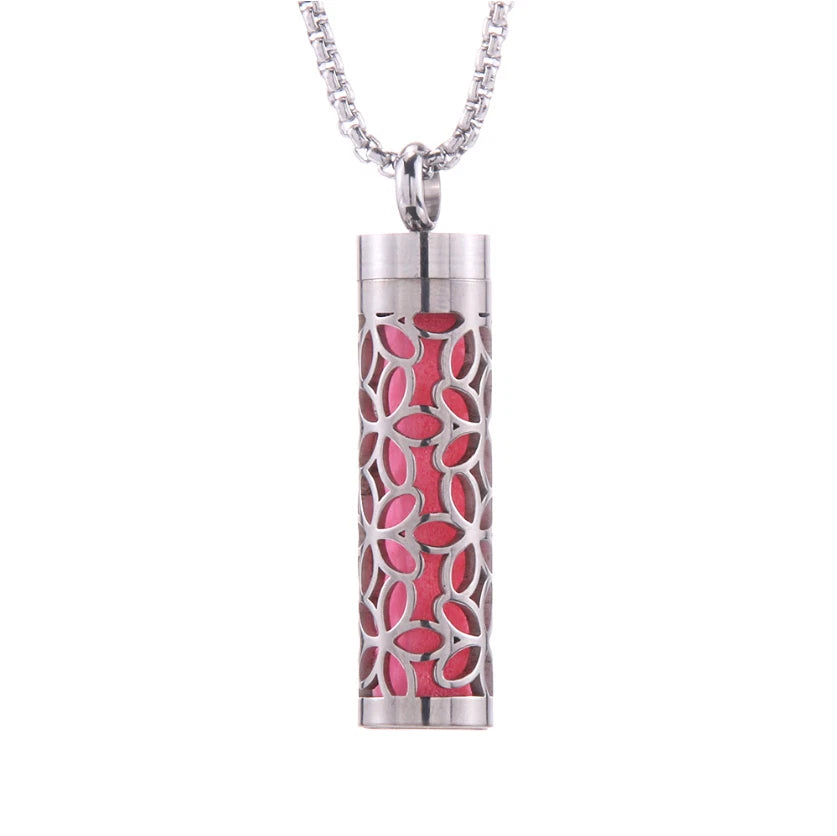 Aromatherapy Pendant with Round Box Chain KK Labib