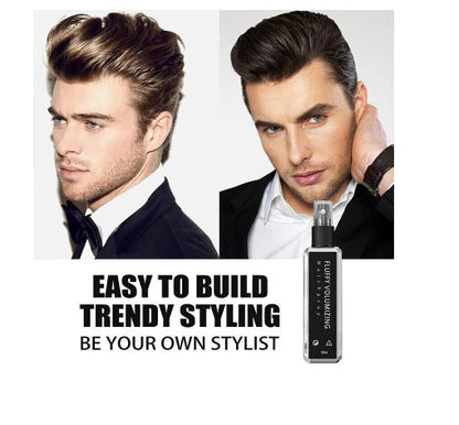 Fluffy Volumizing Hair Spray Extra-Volume Styling Gel Natural Portable Pump FAST KK Labib