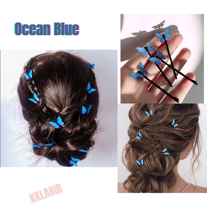 Butterfly Barrette Hair Clip