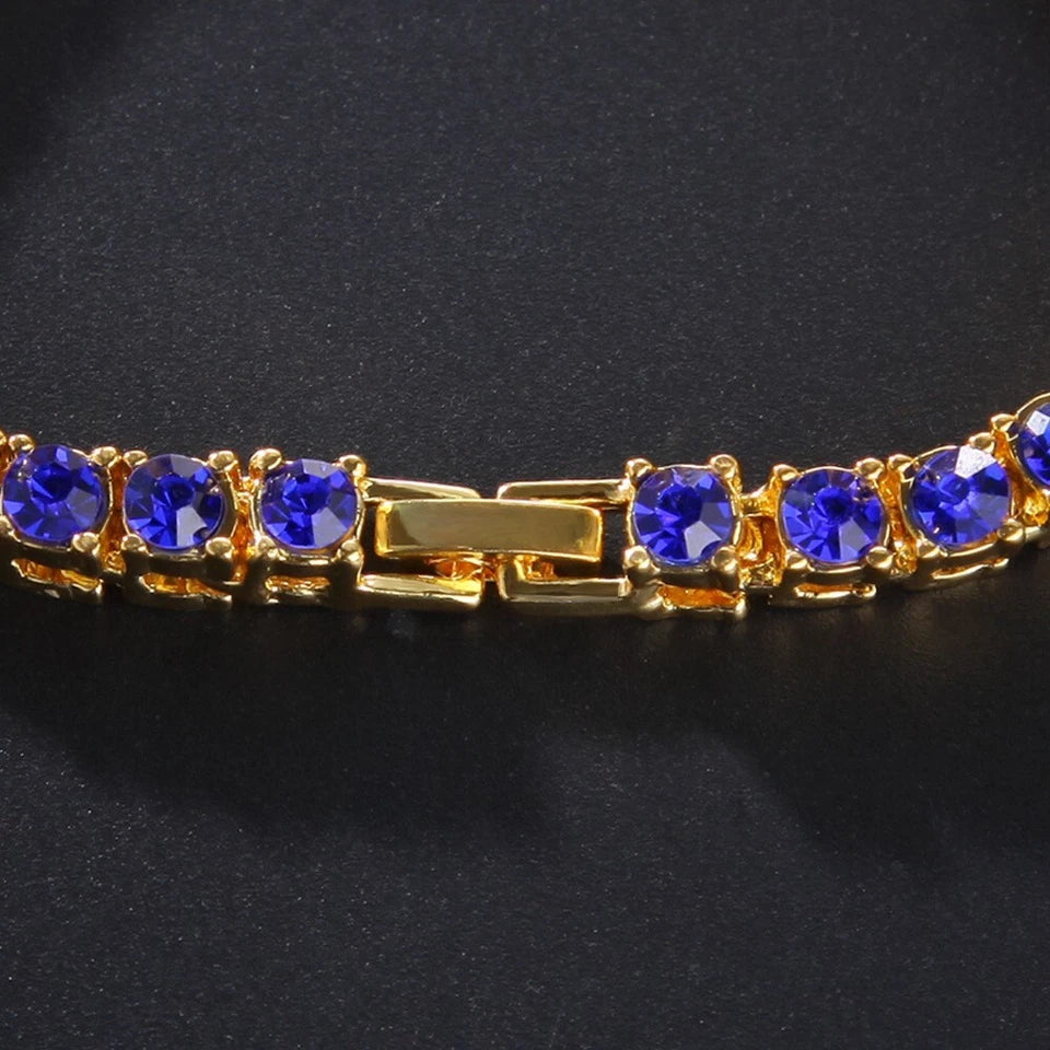 Single Row Rhinestone Bracelet KK Labib