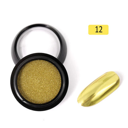 Mirror Nail Art Glitter Powder KK Labib