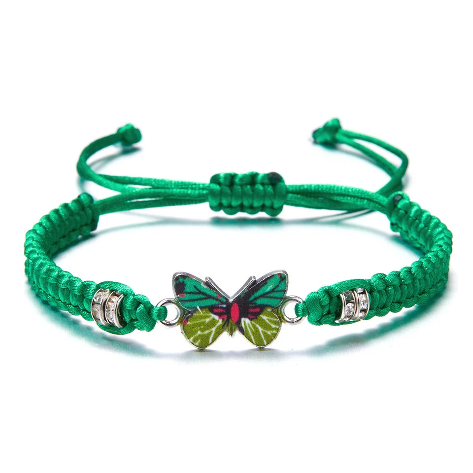 Hand Woven Butterfly Bracelet