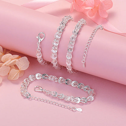 Italian Style Heavy Solid 925 Silver Sterling Chain - For Men, Women & Boys UK S